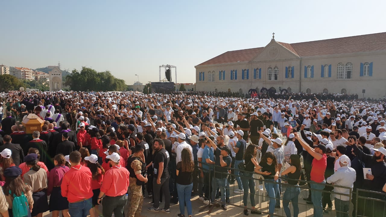 صور من وداع البطريرك مار نصر الله بطرس صفير