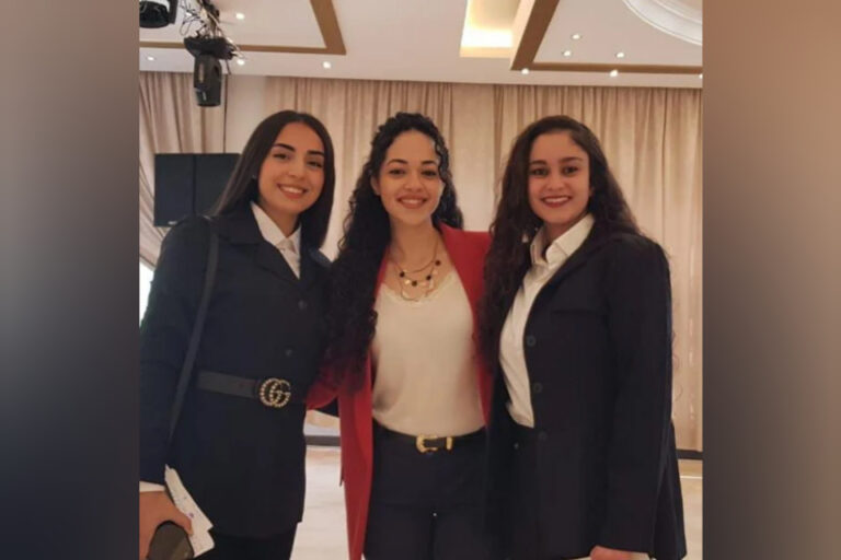 غنوى أبو دياب وسولين كرباج وزينة حسام الدين