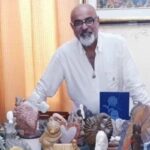 النحات اللبناني بسام مشنتف